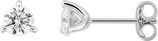 9KLGD051W - Earrings - 9CT WHITE GOLD