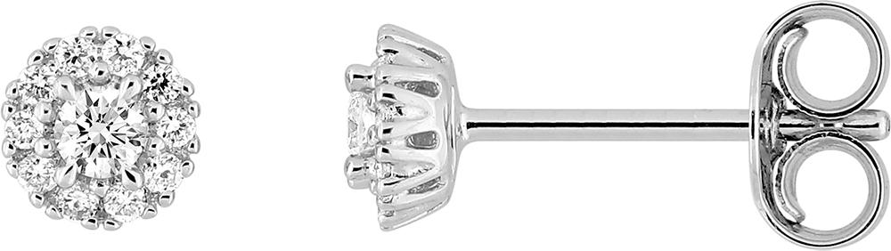 9KLGD052W - Earrings - 9CT WHITE GOLD
