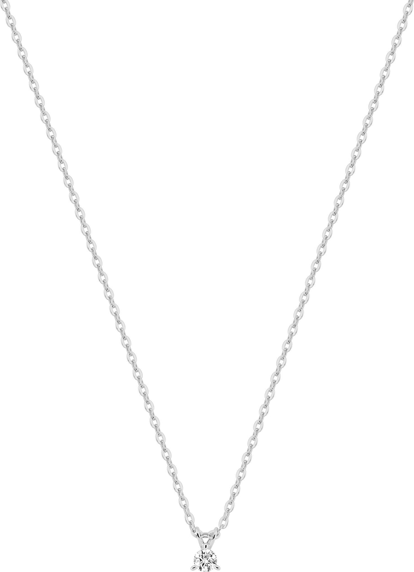 9KLGD059W - Necklaces - 9CT WHITE GOLD