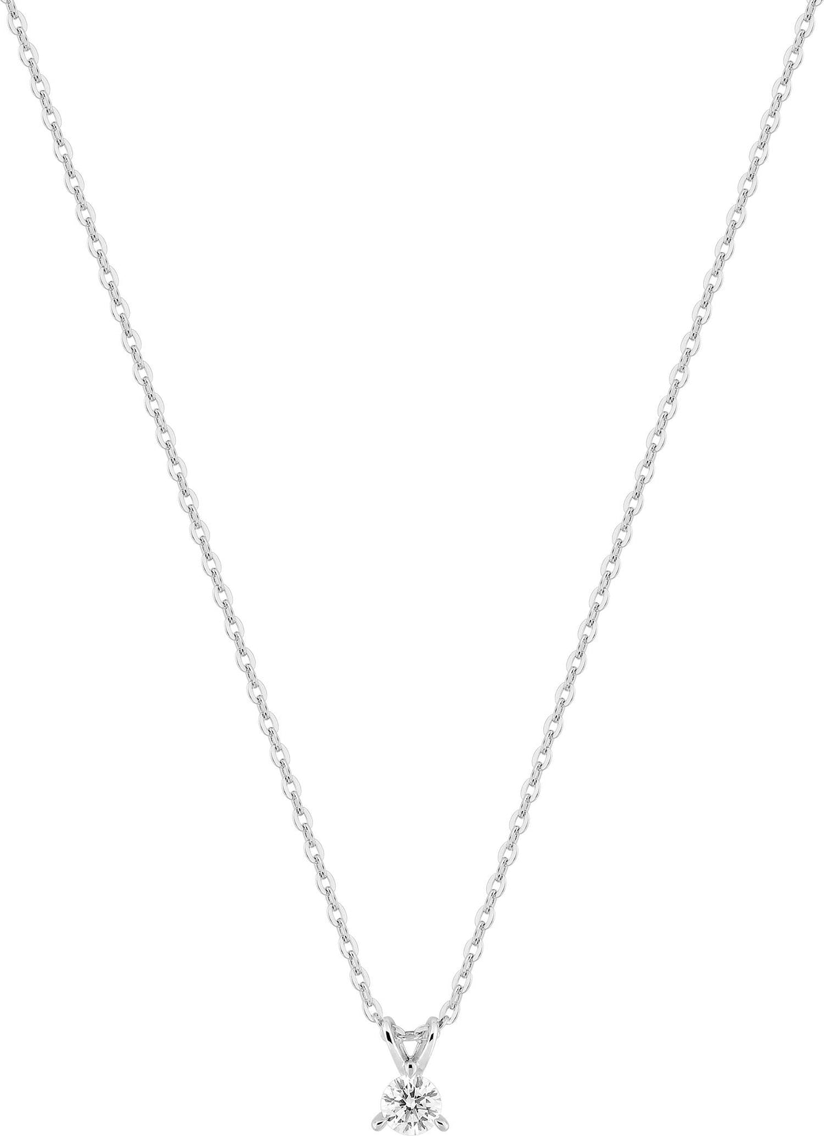 9KLGD060W - Necklaces - 9CT WHITE GOLD