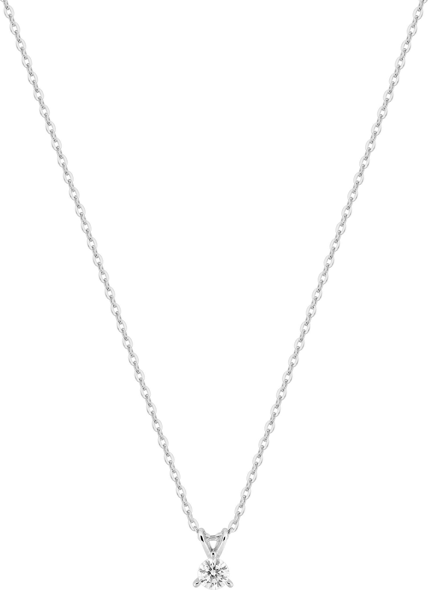 9KLGD060W - Necklaces - 9CT WHITE GOLD