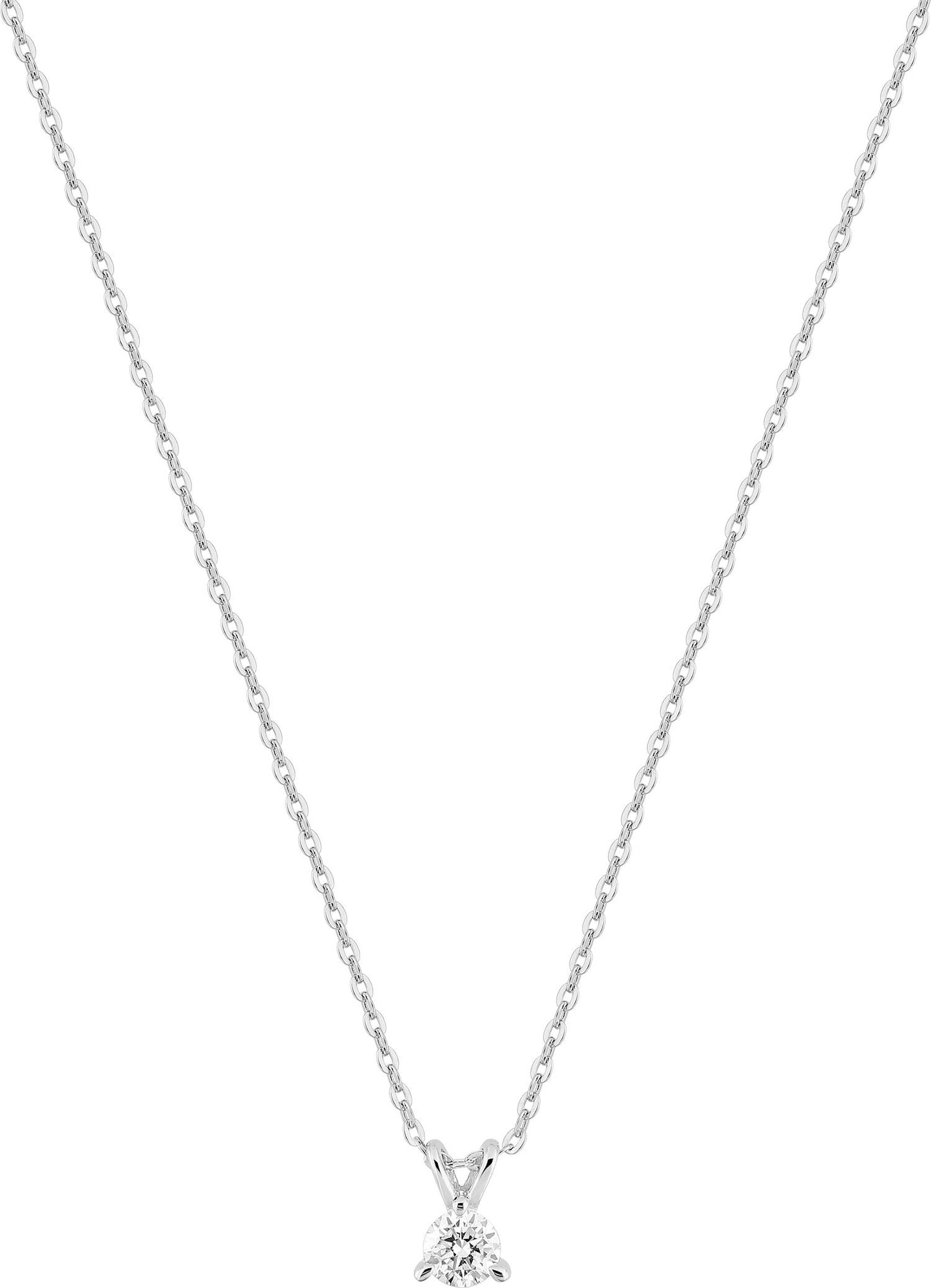 9KLGD061W - Necklaces - 9CT WHITE GOLD