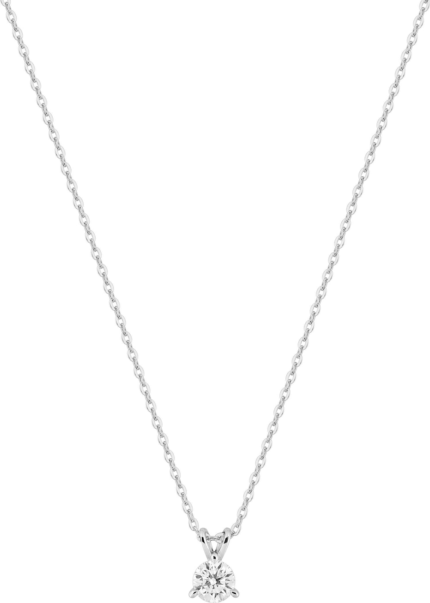 9KLGD062W - Necklaces - 9CT WHITE GOLD