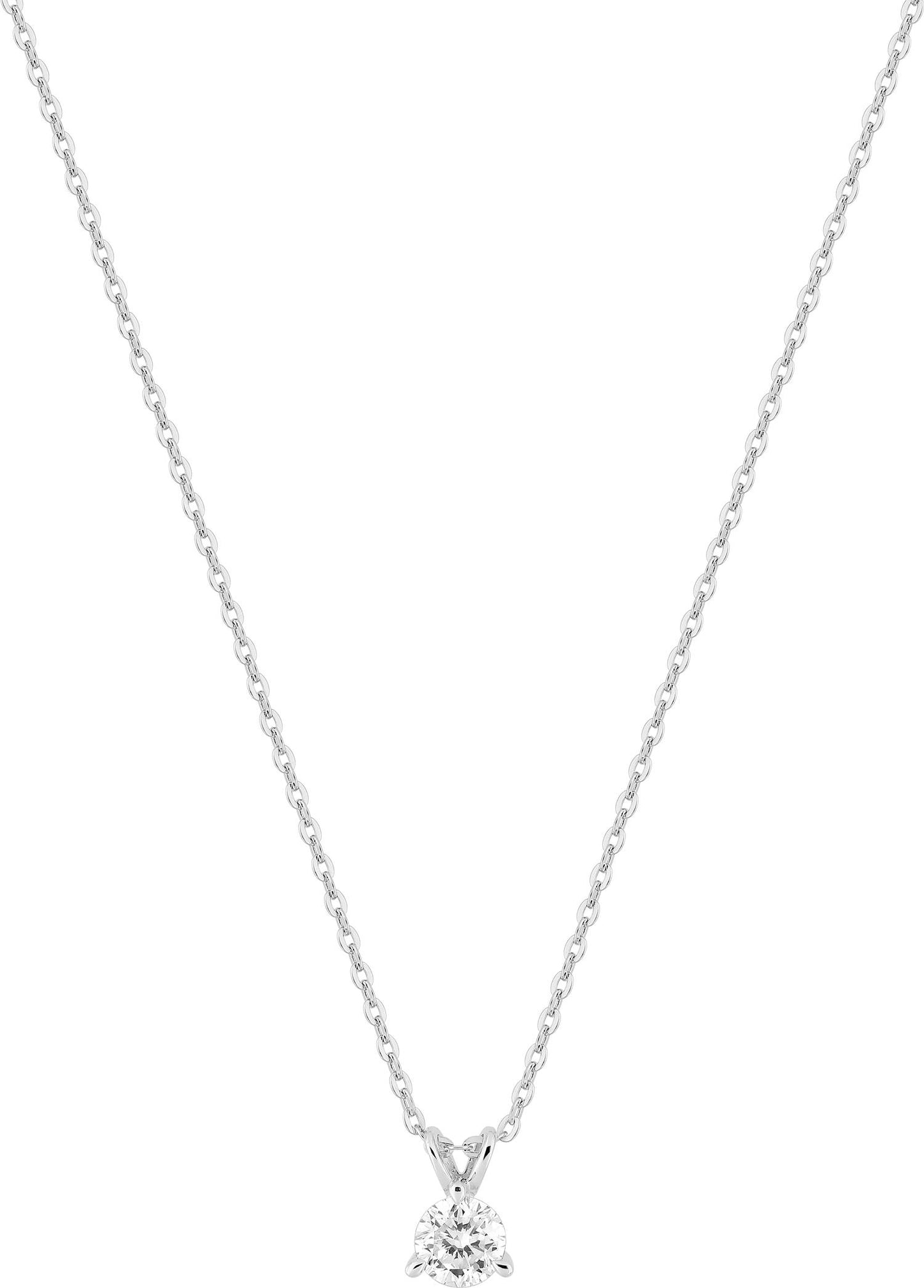 9KLGD063W - Necklaces - 9CT WHITE GOLD