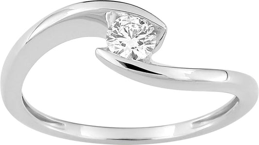 9KLGD069W - Rings - 9CT WHITE GOLD