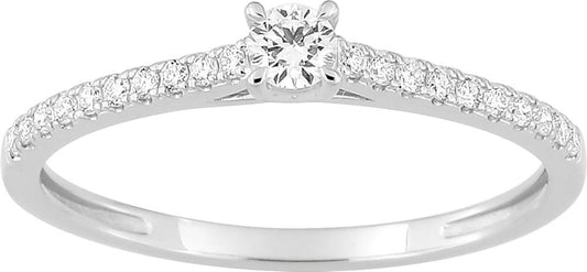 9KLGD071W - Rings - 9CT WHITE GOLD
