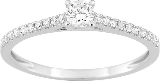 9KLGD072W - Rings - 9CT WHITE GOLD