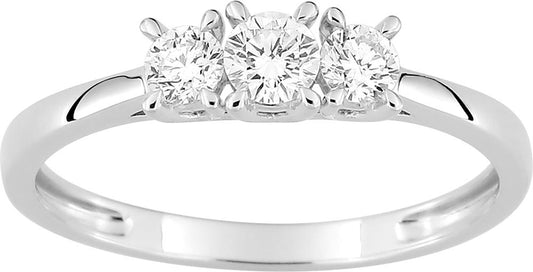 9KLGD075W - Rings - 9CT WHITE GOLD