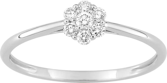 9KLGD079W - Rings - 9CT WHITE GOLD