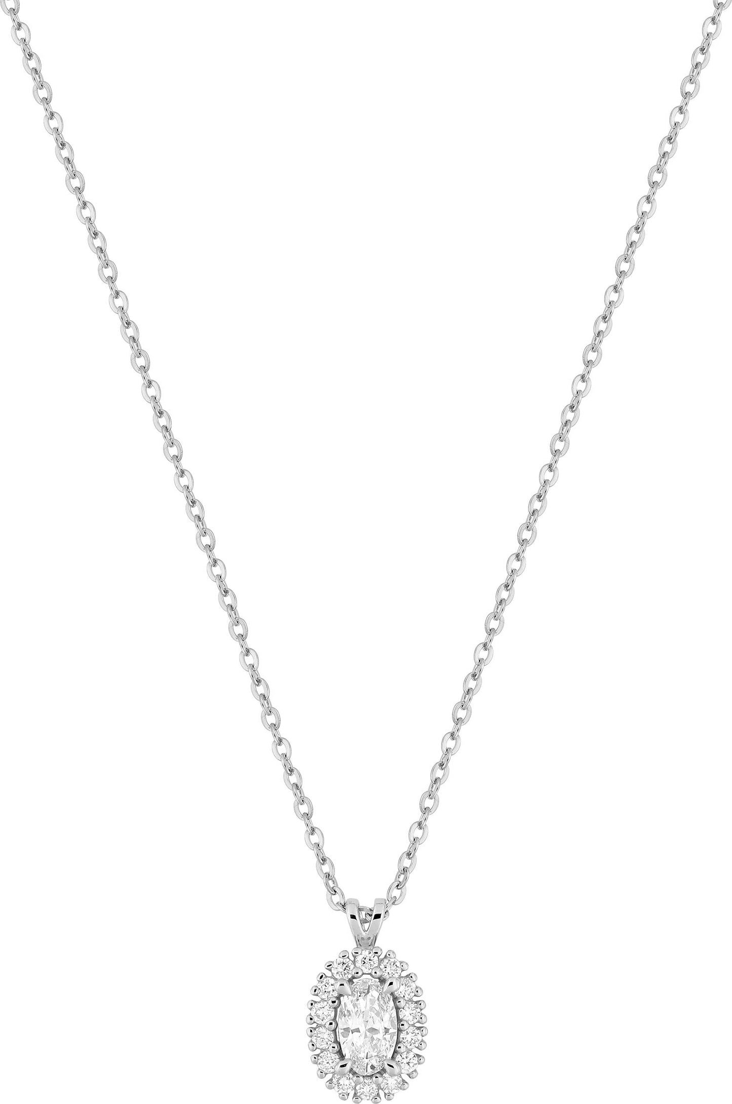9KLGD127W - Necklaces - 9CT WHITE GOLD