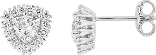 9KLGD134W - Earrings - 9CT WHITE GOLD