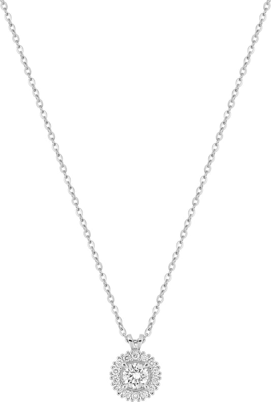 9KLGD136W - Necklaces - 9CT WHITE GOLD