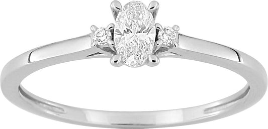9KLGD141W - Rings - 9CT WHITE GOLD