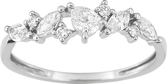 9KLGD151W - Rings - 9CT WHITE GOLD