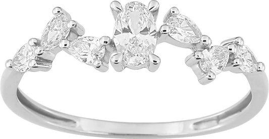 9KLGD154W - Rings - 9CT WHITE GOLD