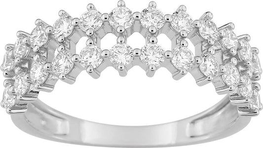 9KLGD157W - Rings - 9CT WHITE GOLD