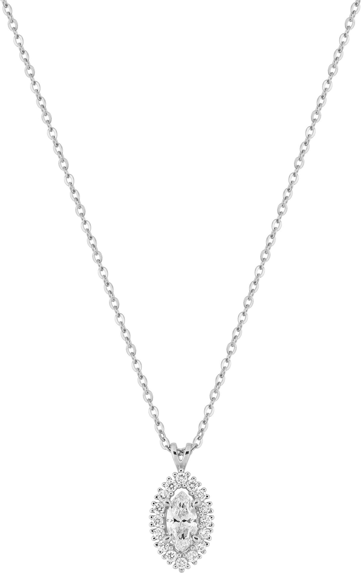 9KLGD167W - Necklaces - 9CT WHITE GOLD