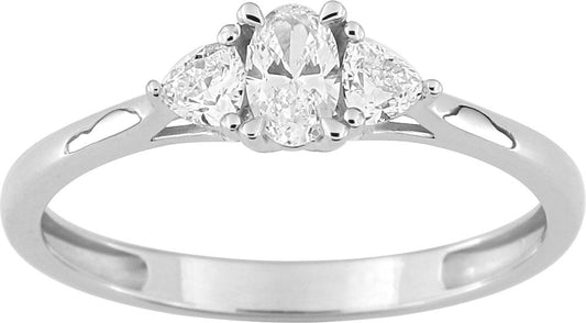 9KLGD169W - Rings - 9CT WHITE GOLD