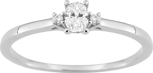 9KLGD178W - Rings - 9CT WHITE GOLD