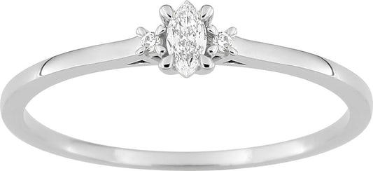 9KLGD181W - Rings - 9CT WHITE GOLD