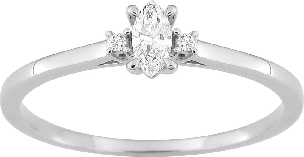 9KLGD182W - Rings - 9CT WHITE GOLD