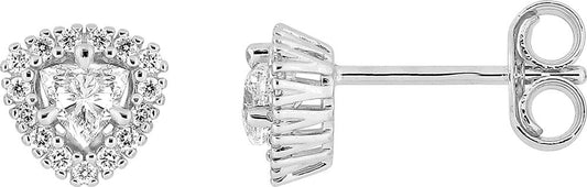 9KLGD198W - Earrings - 9CT WHITE GOLD
