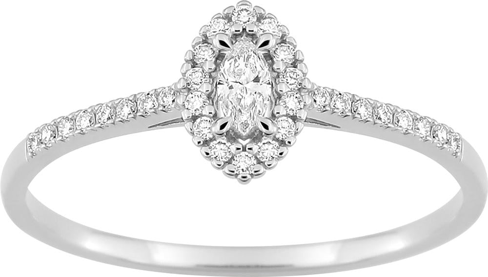 9KLGD201W - Rings - 9CT WHITE GOLD