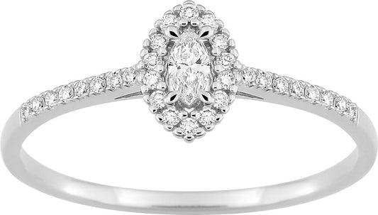 9KLGD201W - Rings - 9CT WHITE GOLD