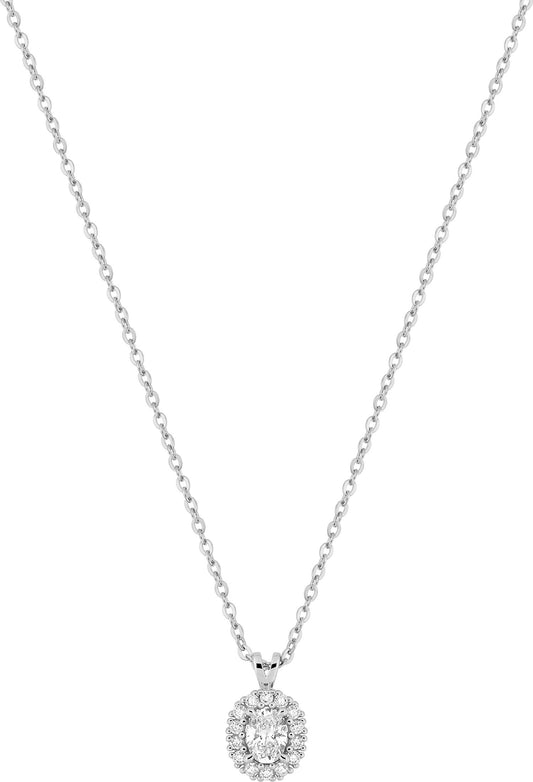 9KLGD206W - Necklaces - 9CT WHITE GOLD