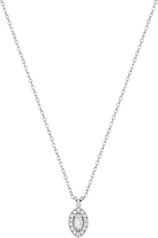 9KLGD225W - Necklaces - 9CT WHITE GOLD
