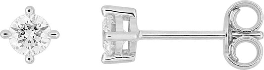 9KLGD241W - Earrings - 9CT WHITE GOLD