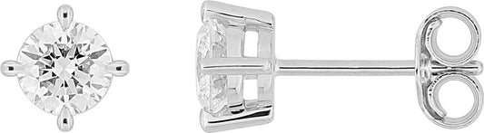 9KLGD244W - Earrings - 9CT WHITE GOLD
