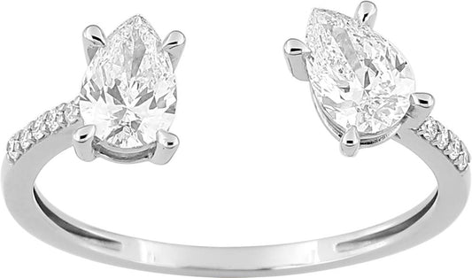 9KLGD246W - Rings - 9CT WHITE GOLD