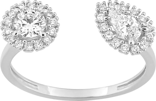 9KLGD255W - Rings - 9CT WHITE GOLD