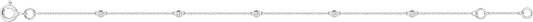 9KLGD256W - Bracelets - 9CT WHITE GOLD