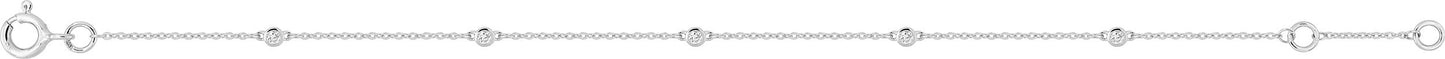 9KLGD256W - Bracelets - 9CT WHITE GOLD
