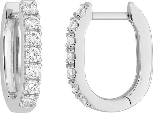 9KLGD288W - Earrings - 9CT WHITE GOLD