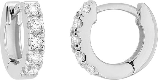 9KLGD291W - Earrings - 9CT WHITE GOLD