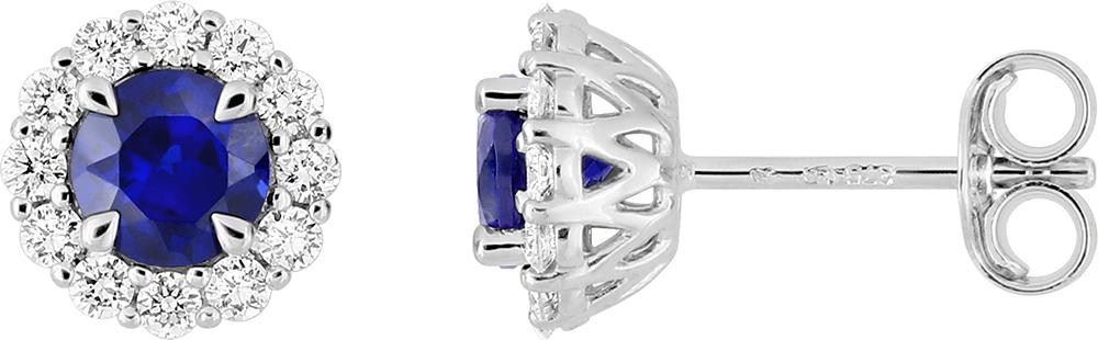 9KLGS107W - Earrings - 9CT WHITE GOLD