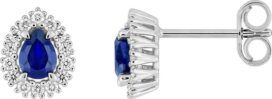 9KLGS222W - Earrings - 9CT WHITE GOLD