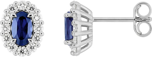 9KLGS228W - Earrings - 9CT WHITE GOLD