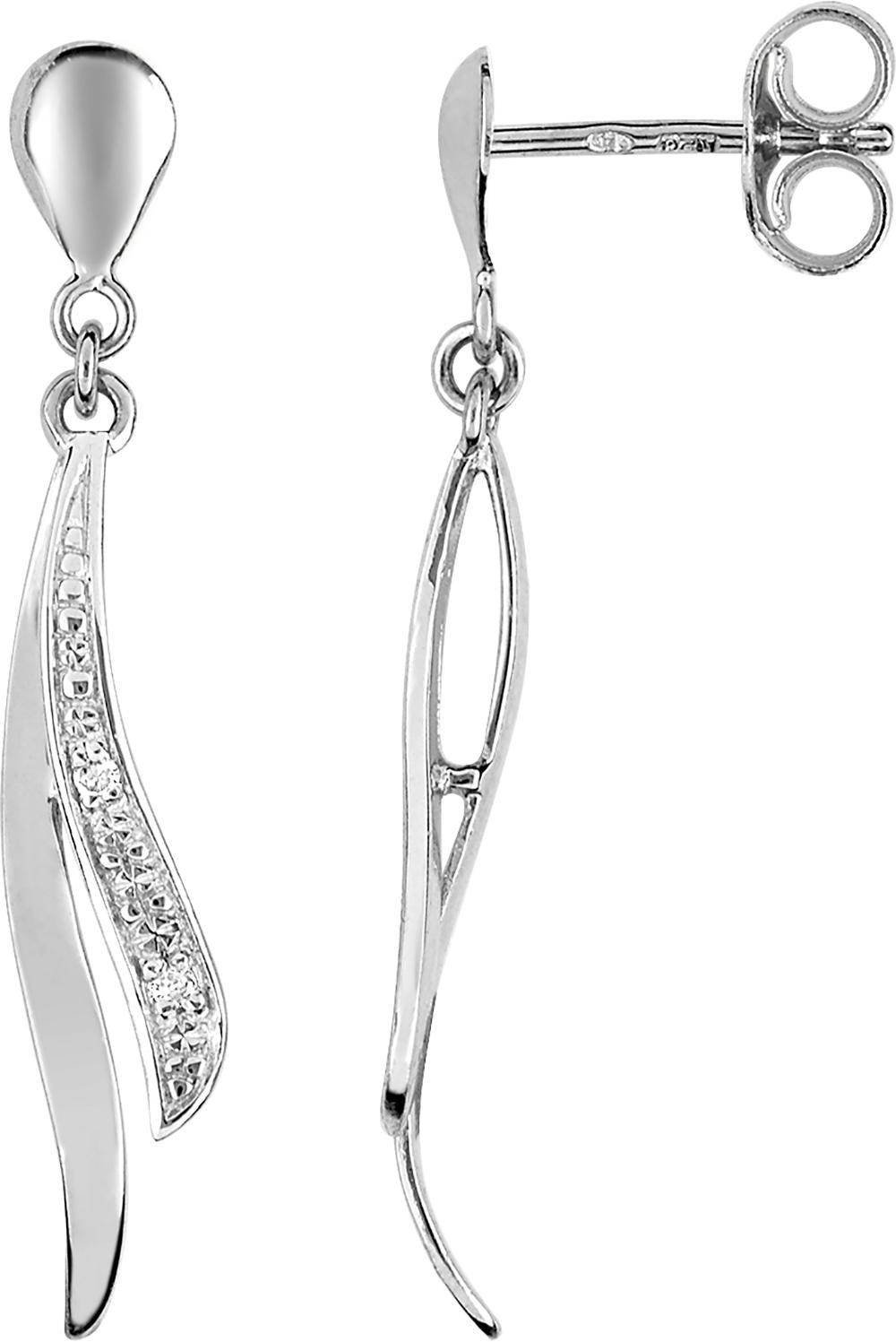 9RG315GB5 - Earrings - 9CT WHITE GOLD