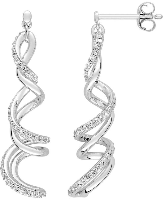 ASWA134Z - Earrings - SILVER