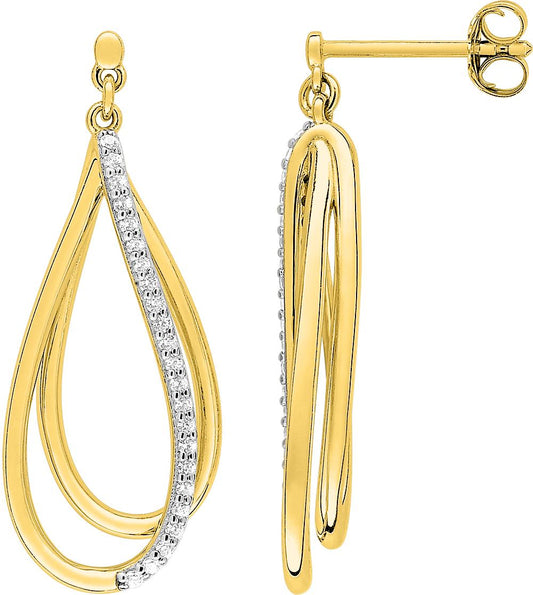 BSWA133Z - Earrings - GOLD PLATED