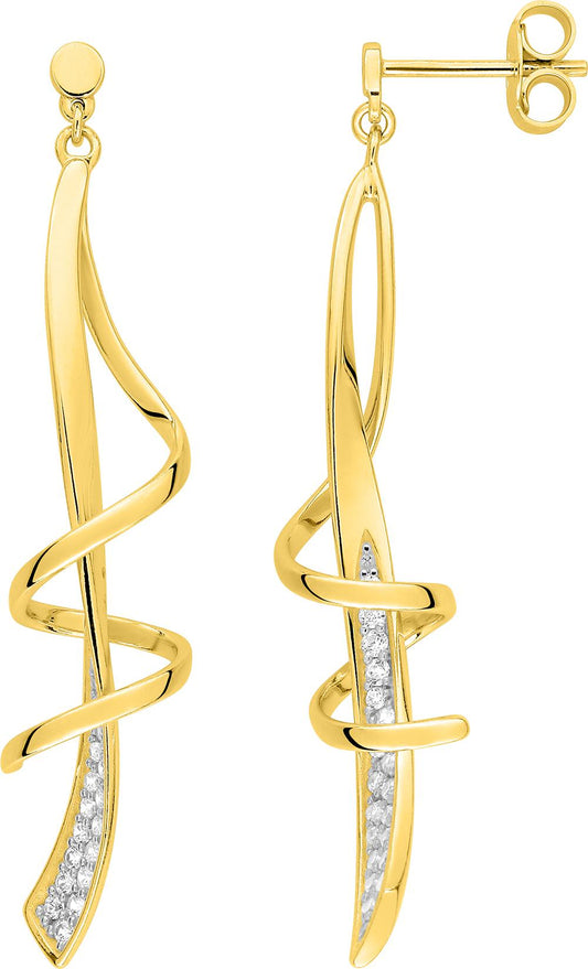 BSWF01Z - Earrings - GOLD PLATED