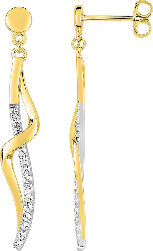 BSWF68Z - Earrings - GOLD PLATED