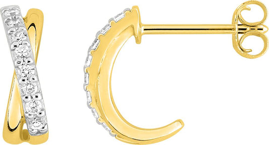 BSWJ00Z - Earrings - GOLD PLATED