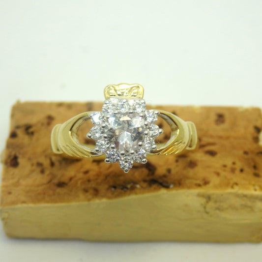 CLR36CZ - RING CZ CLADD CL