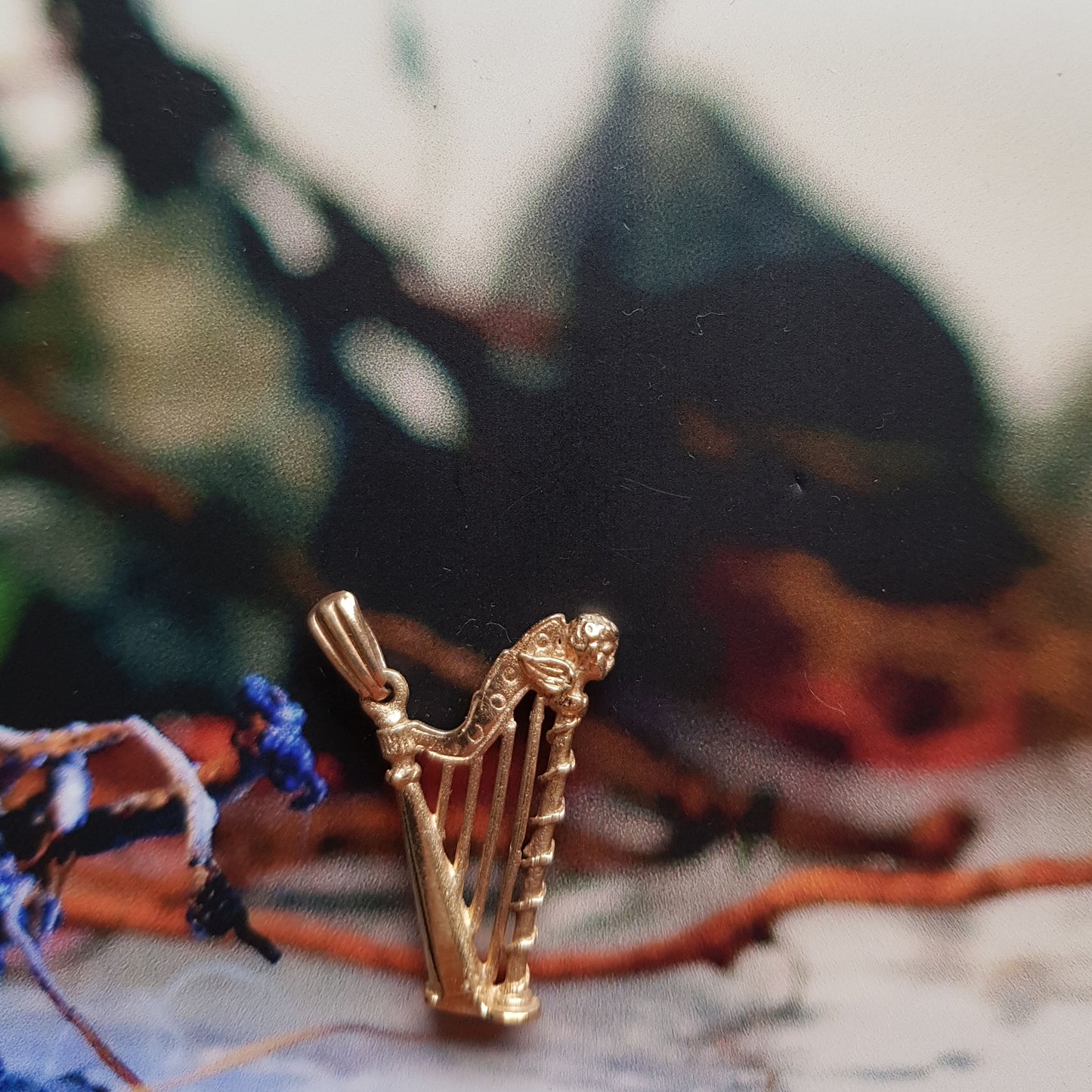 CP050 - PEND HARP PLAIN ANGEL HEAD