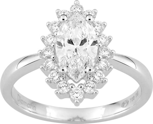 DS1084.21 - Rings - 18CT WHITE GOLD